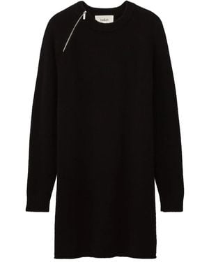 Ba&sh Vestido Cheima con cremallera - Negro