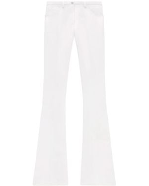 Courreges Relax Bootcut Pants - White
