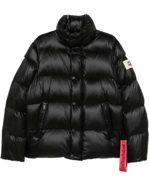 AFTER LABEL Chamonix Quilted Puffer Jacket - Black