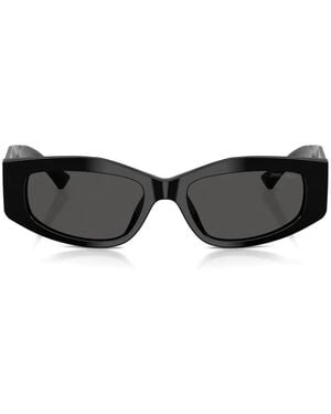 Jimmy Choo Geometric-Frame Sunglasses - Black