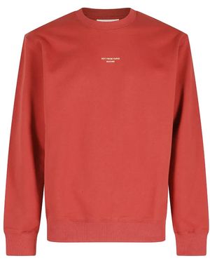 Drole de Monsieur Logo-Print Sweatshirt - Red
