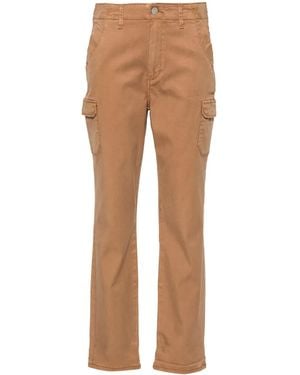 PAIGE Drew Straight Cargo Pants - Brown