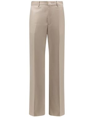 Tagliatore Virgin Wool Trousers - Natural