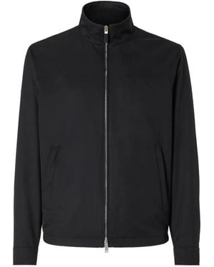 ZEGNA Microfiber Motorin 100Cc Blouson - Black