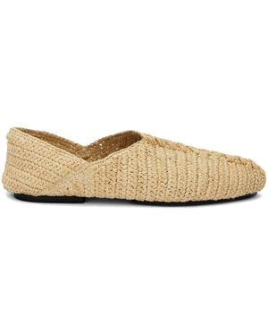 Jil Sander Interwoven Slippers - Natural