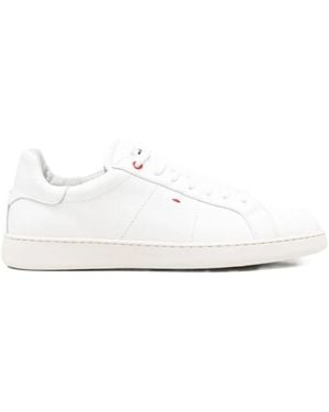 Kiton Leather Sneakers - White