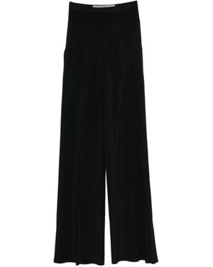 Rick Owens Bias Pantaloni Wide-Leg Pants - Black