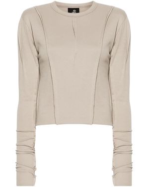 Thom Krom Camiseta Con Detalle De Costuras - Neutro
