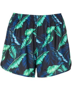 Lygia & Nanny Shorts Con Stampa Lee - Blu