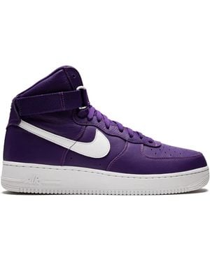 Nike Air Force 1 High Retro Qs Trainers - Purple