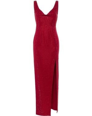 Roland Mouret Diamante Gown - Red
