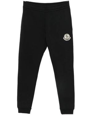 Moncler Logo-Patch Track Trousers - Black