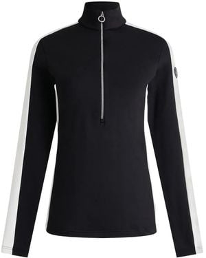 Fusalp Half-Zip Paneled Ski Top - Black