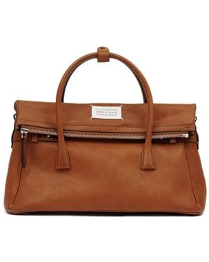 Maison Margiela Loved To Death Tote Bag - Brown