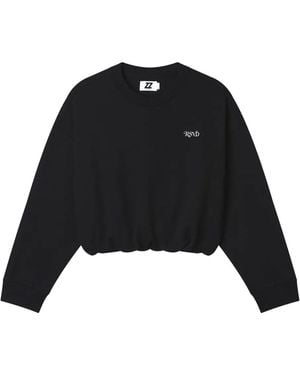 Izzue Embroidered Sweatshirt - Black