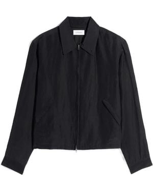 Lemaire Crop Jacket - Black