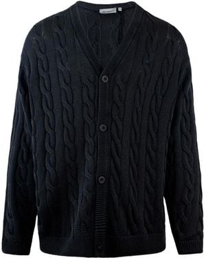 Carhartt Carter Cable-Knit Cardigan - Blue