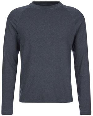 CALIDA Long-Sleeve Pajama T-Shirt - Blue
