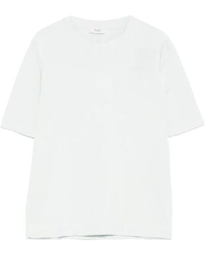 Agnona Short-Sleeve T-Shirt - White