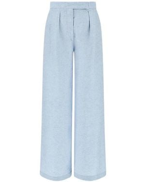 Paul & Shark Pleated Tailoredtrousers - Blue