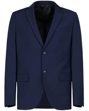 Gazzarrini x Michele Franzese Einreihiges Sakko - Blau