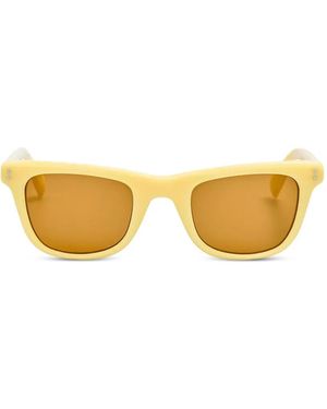 Jacquemus Square-Frame Sunglasses - Metallic