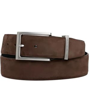 Trussardi Suede Belt - Brown
