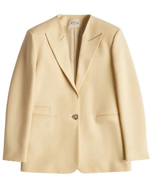Tod's Blazer Con Tasche - Neutro