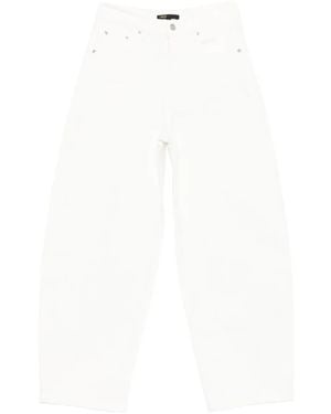Maje Belt-Loops Jeans - White