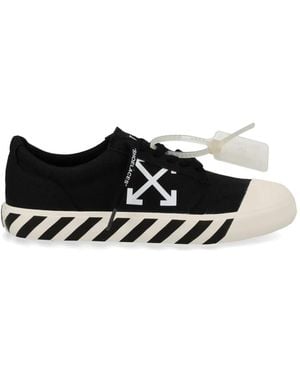 Off-White c/o Virgil Abloh Vulcanized Vulcanized Trainers - Black