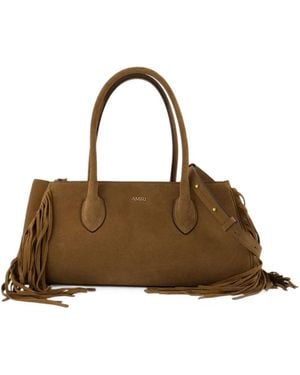 Amiri Fringe 40 Shoulder Bag - Brown