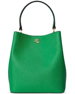 Ralph Lauren Small Reese Bucket Bag - Green