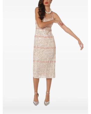 Lethicia Bronstein Melissa Lace Midi Dress - ホワイト