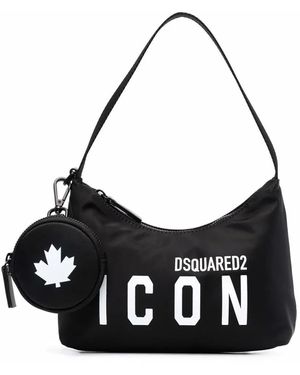 DSquared² Borsa A Tracolla Multi-Marsupio Icon - Nero
