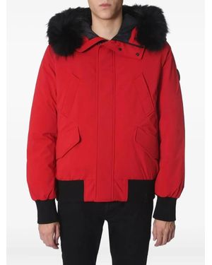 Rudsak Trimmed Hooded Jacket - Red