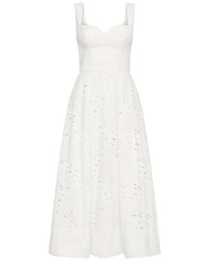 Rebecca Vallance Artesan Midi Dress - White