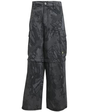 adidas Zip-Off Cargo Trousers - Grey