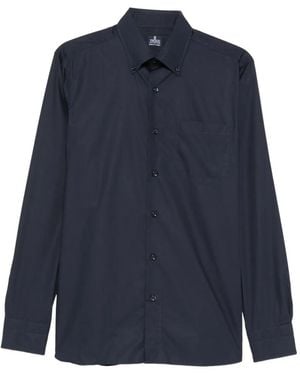 Truzzi Button-Down Collar Shirt - Blue
