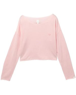 AAPE BY A BATHING AP Logo-Patch Jumper - Pink