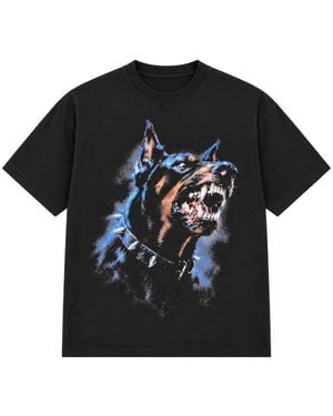 Melt Graphic-Print T-Shirt - Black