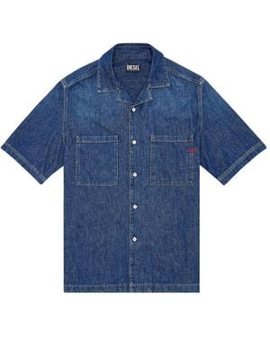 DIESEL Bowling Shirt - Blue