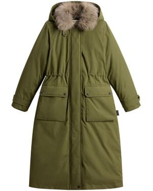 Woolrich Arctic Long パーカーコート - グリーン