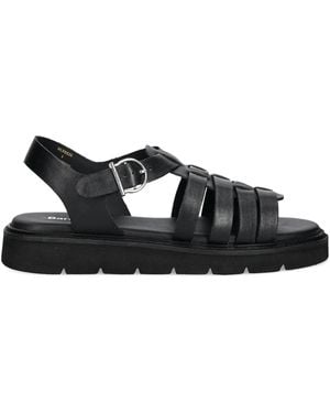 Barbour Leather Sandals - Black