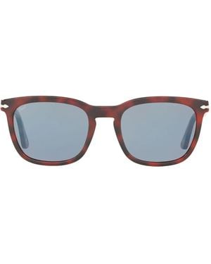 Persol Eckige Po3193S Sonnenbrille - Blau