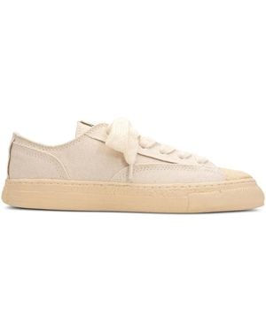 General Scale. Roy Canvas Trainers - Natural