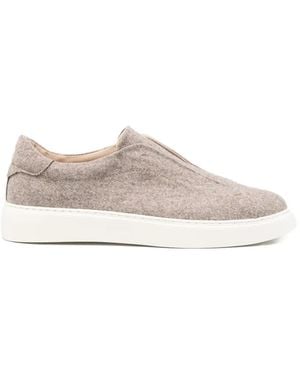 Eleventy Slip-On Trainers - White