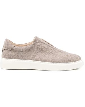Eleventy Slip-On Trainers - White