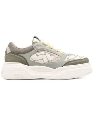 Fendi Zapatillas Force - Gris