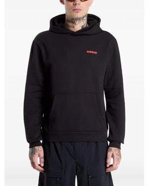 Napapijri B-Sweat Graphic-Print Hoodie - Blue