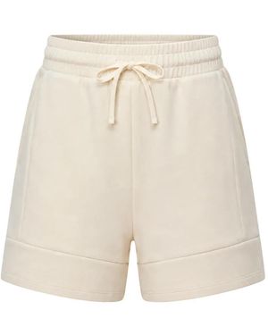 Varley Atrium Drawstring-Waist Shorts - White